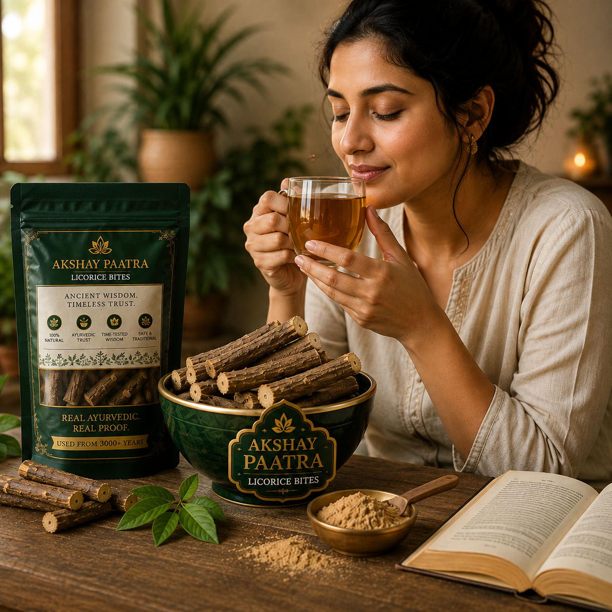 Licorice Bites (Mulethi) – Ancient Ayurvedic Herb