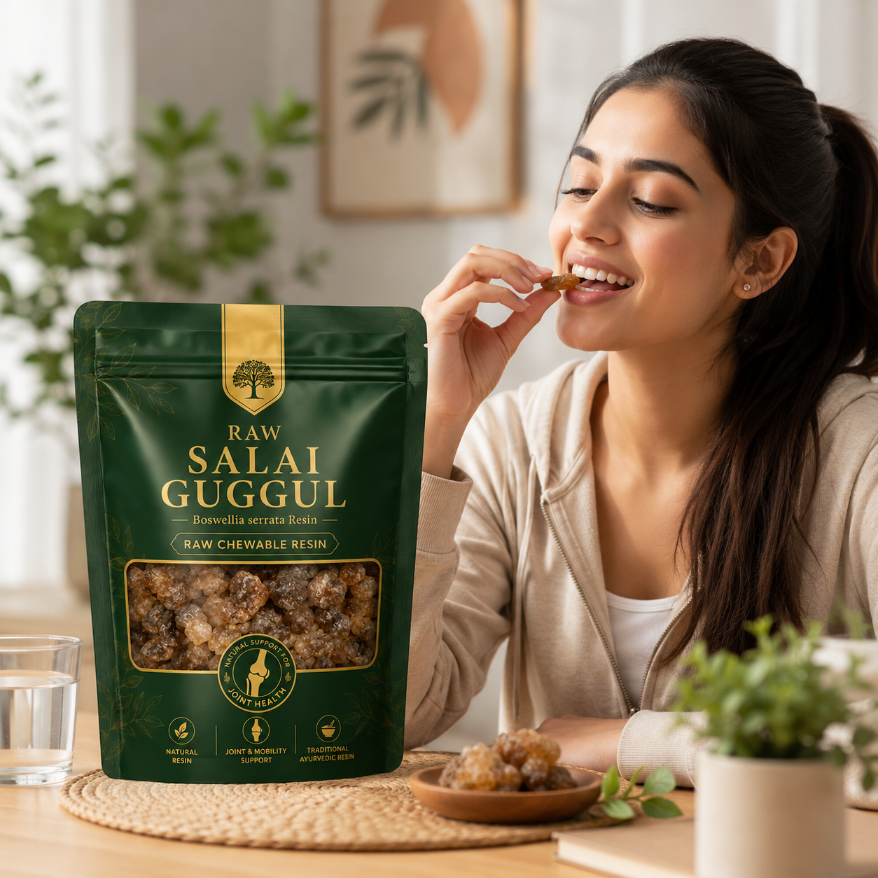 Raw Salai Guggul (Boswellia serrata Resin)