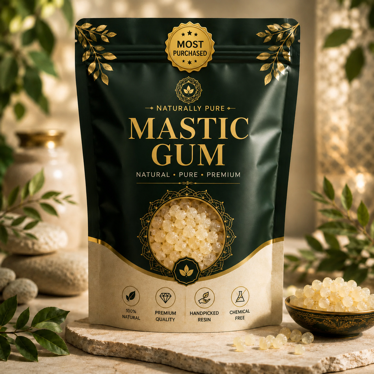 Mastic Gum (Pre Resin Better Digestion)