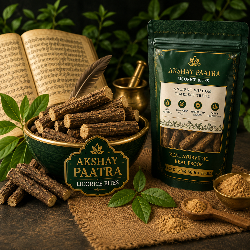 Licorice Bites (Mulethi) – Ancient Ayurvedic Herb